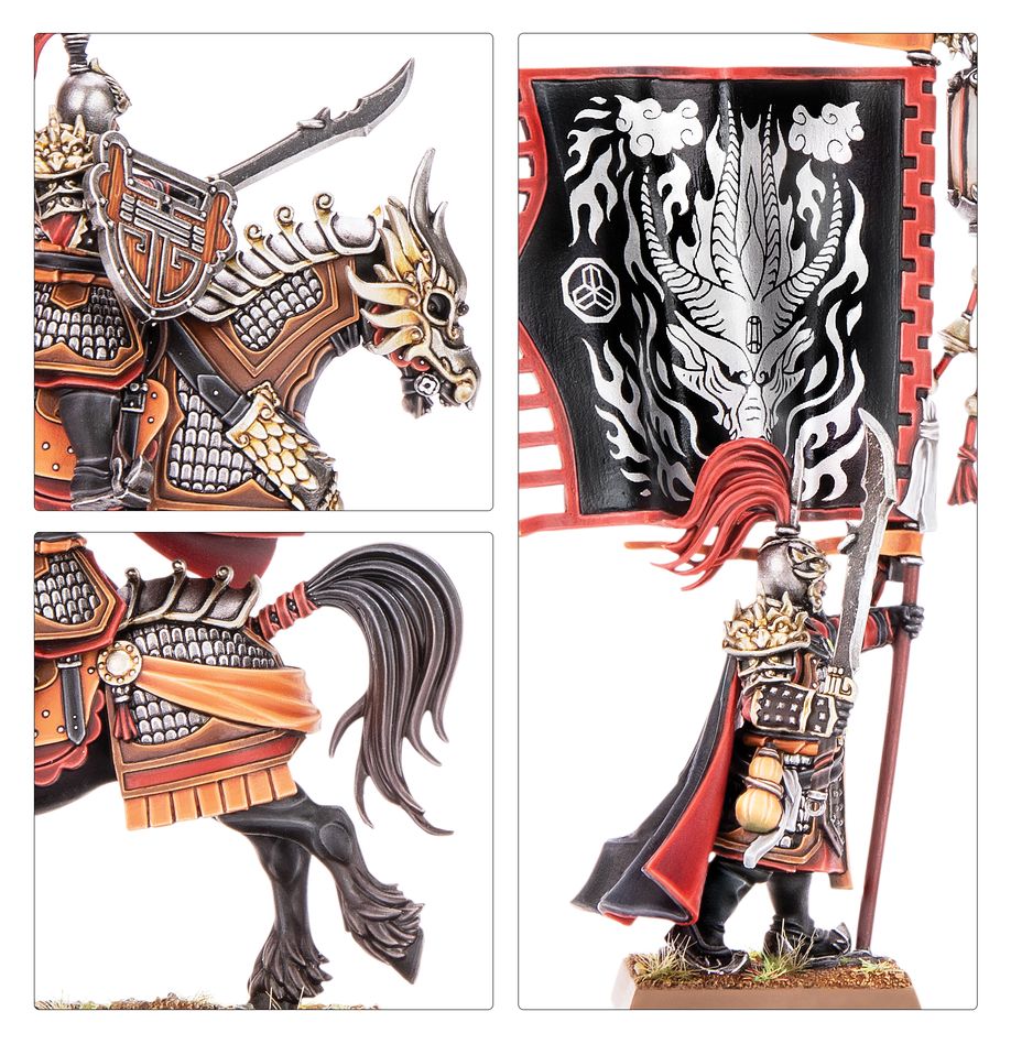 GATE MASTERS CELESTIAL CITIES | Líderes Grand Cathay Warhammer The Old World | 2 miniaturas GATE MASTERS CELESTIAL CITIES | Líderes Grand Cathay Warhammer The Old World | 2 miniaturas