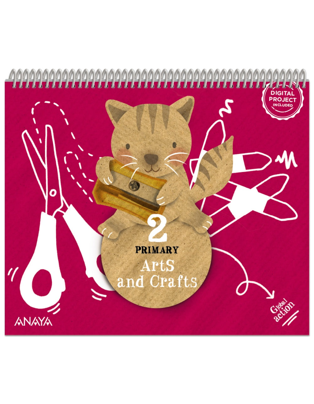 Arts and Crafts 2. Pupil Book (2º Primaria) Global Action | Oviedo Melgares, Ana Teresa | 9788414316320 (ANAYA TEXTO)