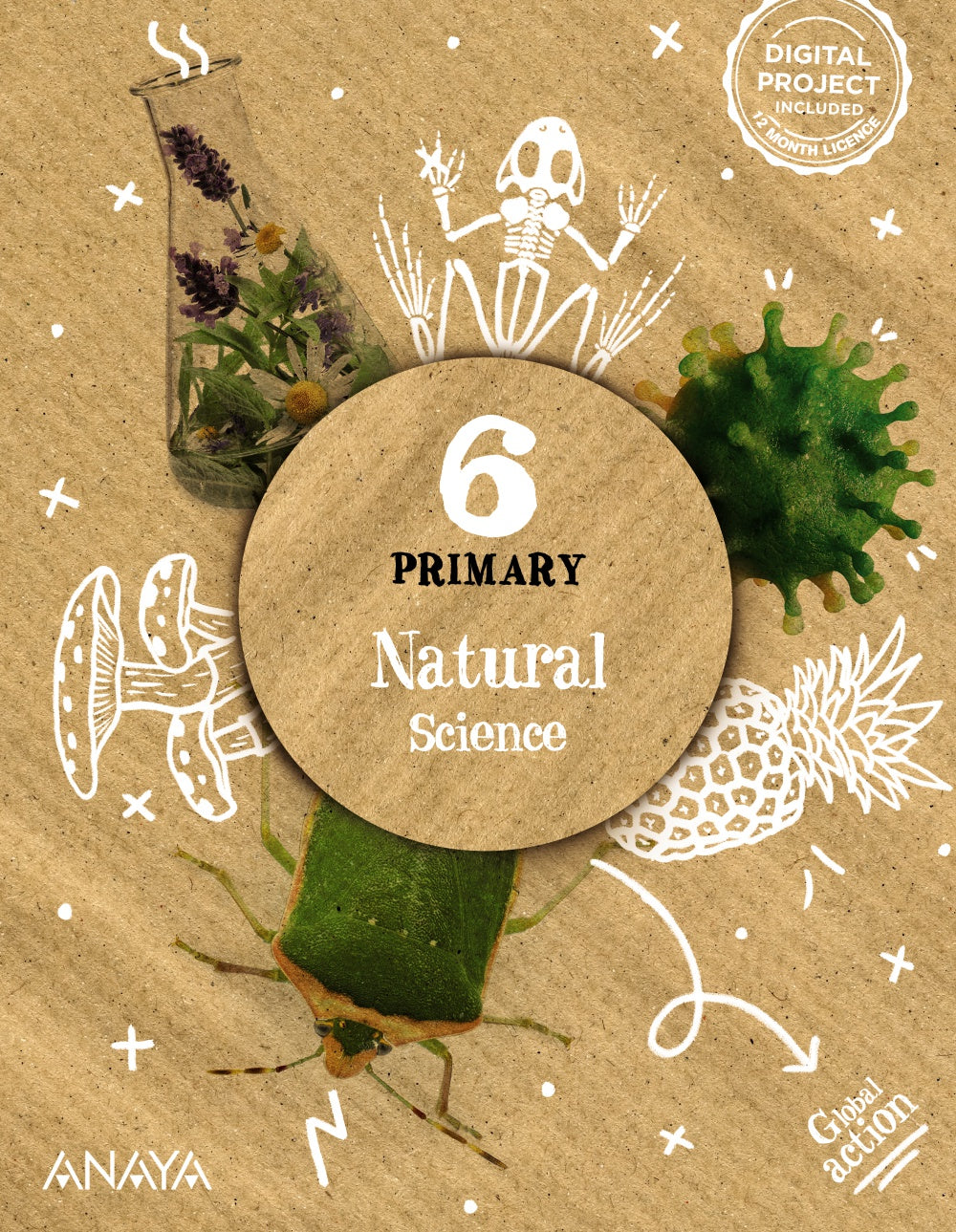 Natural Science 6. Pupil's Book (6º Primaria) Global Action | Varios autores | 9788414330630 (ANAYA TEXTO)