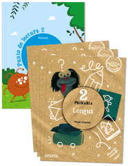 Lengua 2. (Incluye Punto de lectura 2.) (2º Primaria) Operación Mundo | Varios autores | 9788469892466 (ANAYA TEXTO)