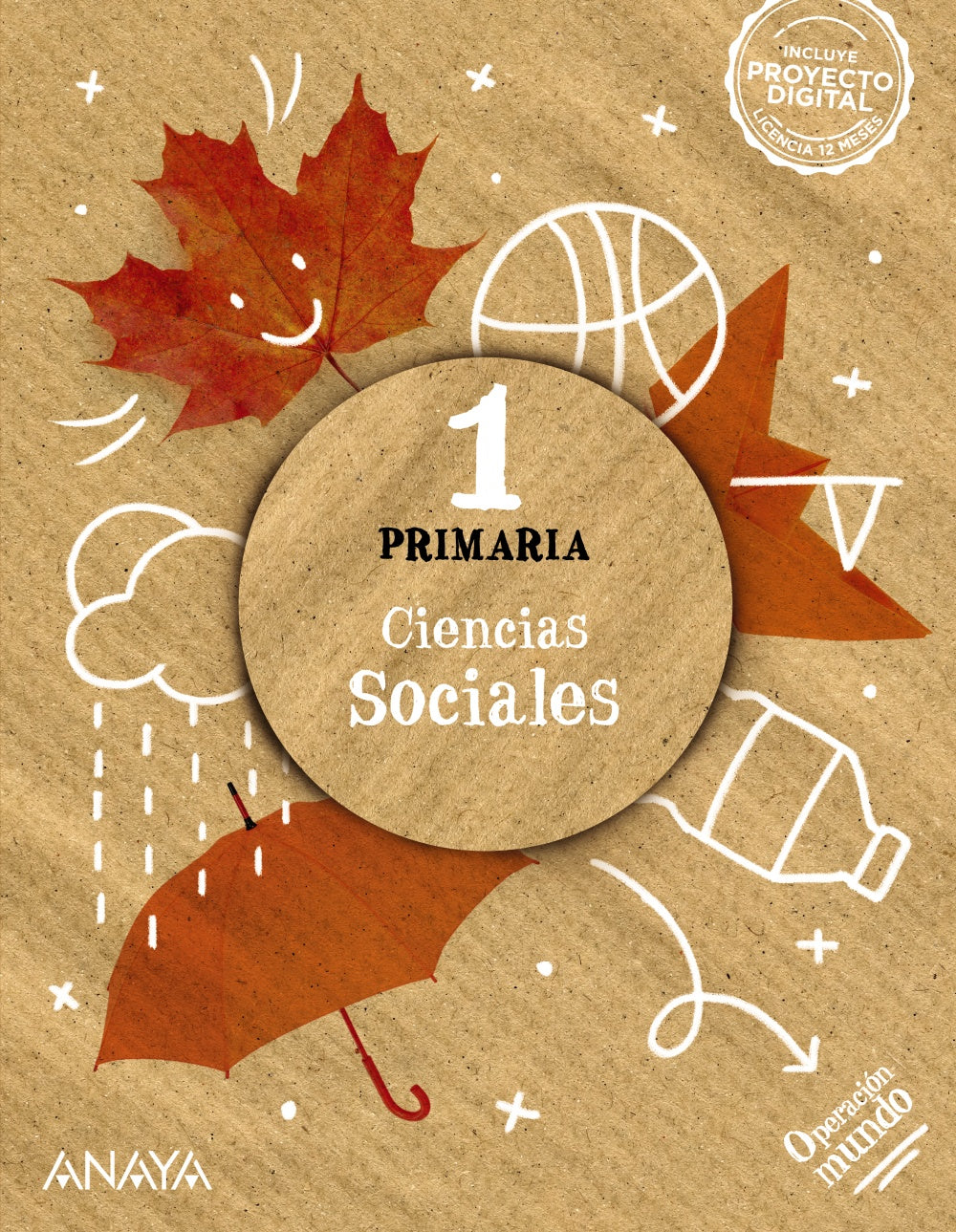 Ciencias Sociales 1 (1º Primaria) Operación Mundo | Varios autores | 9788469895573 (ANAYA TEXTO)