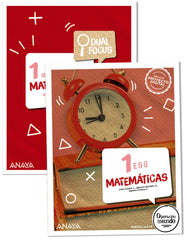 Matemáticas 1. + Dual Focus (1º ESO) Operación Mundo | Varios autores | 9788414305409 (ANAYA TEXTO)