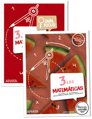 Matemáticas 3. + Dual Focus (3º ESO) Operación Mundo | Varios autores | 9788414305508 (ANAYA TEXTO)