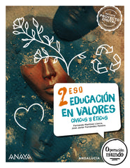 Educación en Valores Cívicos y Éticos 2 (2º ESO) Operación Mundo | Varios autores | 9788414310366 (ANAYA TEXTO)