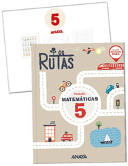 Matemáticas 5. RUTAS. (Incluye material manipulativo) (5º Primaria) RUTAS | Pellicer Iborra, Carmen | 9788414314739 (ANAYA TEXTO)