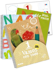 Vamos con todo 1. Primer trimestre. Cuadrícula. + Lectoescritura cuadrícula + Material manipulativo + Science 1. Dual focus (1º Primaria) Operación Mundo | Varios autores | 9788414317334 (ANAYA TEXTO)