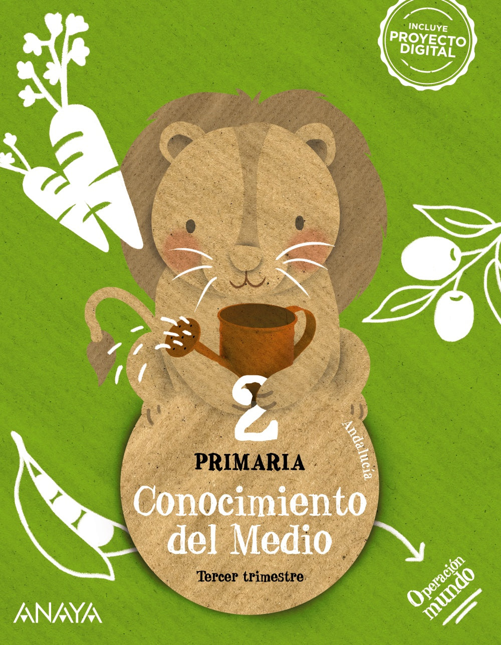 Conocimiento del Medio 2 (2º Primaria) Operación Mundo | Varios autores | 9788414319192 (ANAYA TEXTO)