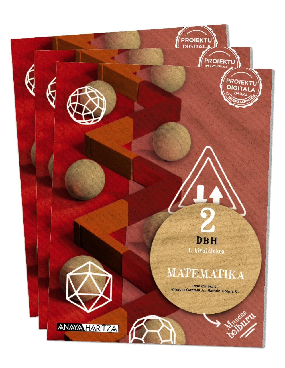 Matematika 2 (2º ESO) Mundua helburu | Varios autores | 9788414325353 (ANAYA TEXTO)