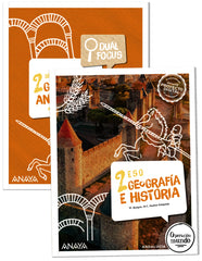 Geografía e Historia 2. + Dual Focus (2º ESO) Operación Mundo | Varios autores | 9788414326350 (ANAYA TEXTO)