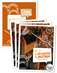 Geografía e Historia 2. (Trimestres + Dual Focus) (2º ESO) Operación Mundo | Varios autores | 9788414326404 (ANAYA TEXTO)