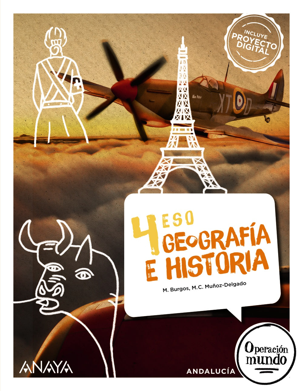 Geografía e Historia 4 (4º ESO) Operación Mundo | Varios autores | 9788414326466 (ANAYA TEXTO)