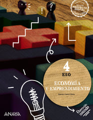 Economía y emprendimiento 4. (4º ESO) Operación Mundo | Castro Pérez, Ramón | 9788414329177 (ANAYA TEXTO)