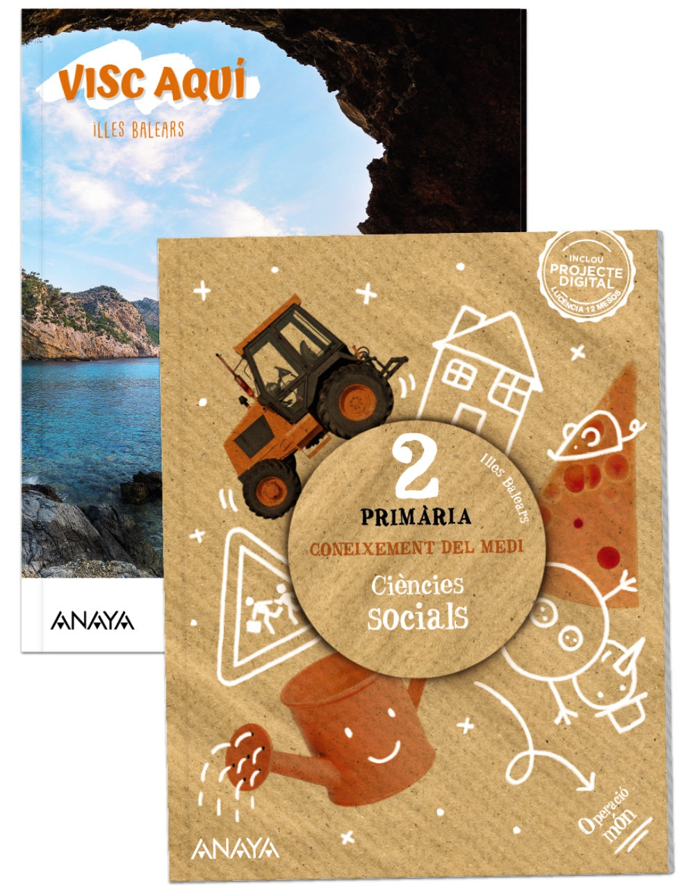 Coneixement del medi. Ciències socials 2. (2º Primaria) Operació món | Varios autores | 9788414333464 (ANAYA TEXTO)