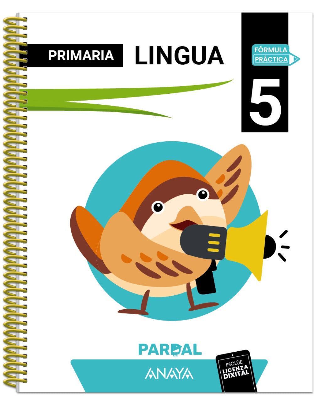 Lingua 5. Pardal (5º Primaria) Fórmula Práctica | Anaya Educación | 9788414344644 (ANAYA TEXTO)