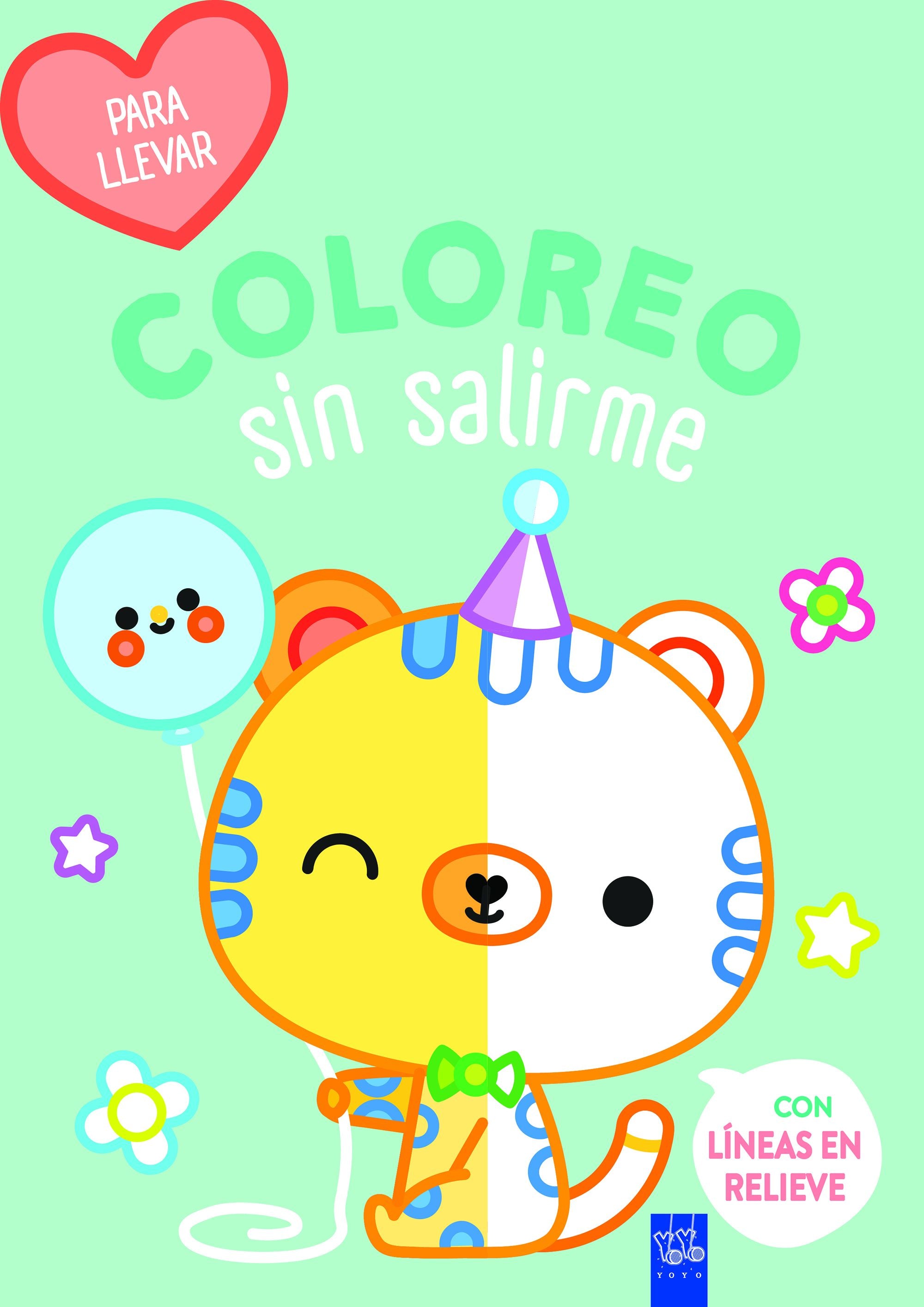 Coloreo sin salirme-Para llevar. Tigre. YOYO (Yoyo) 9788408278122