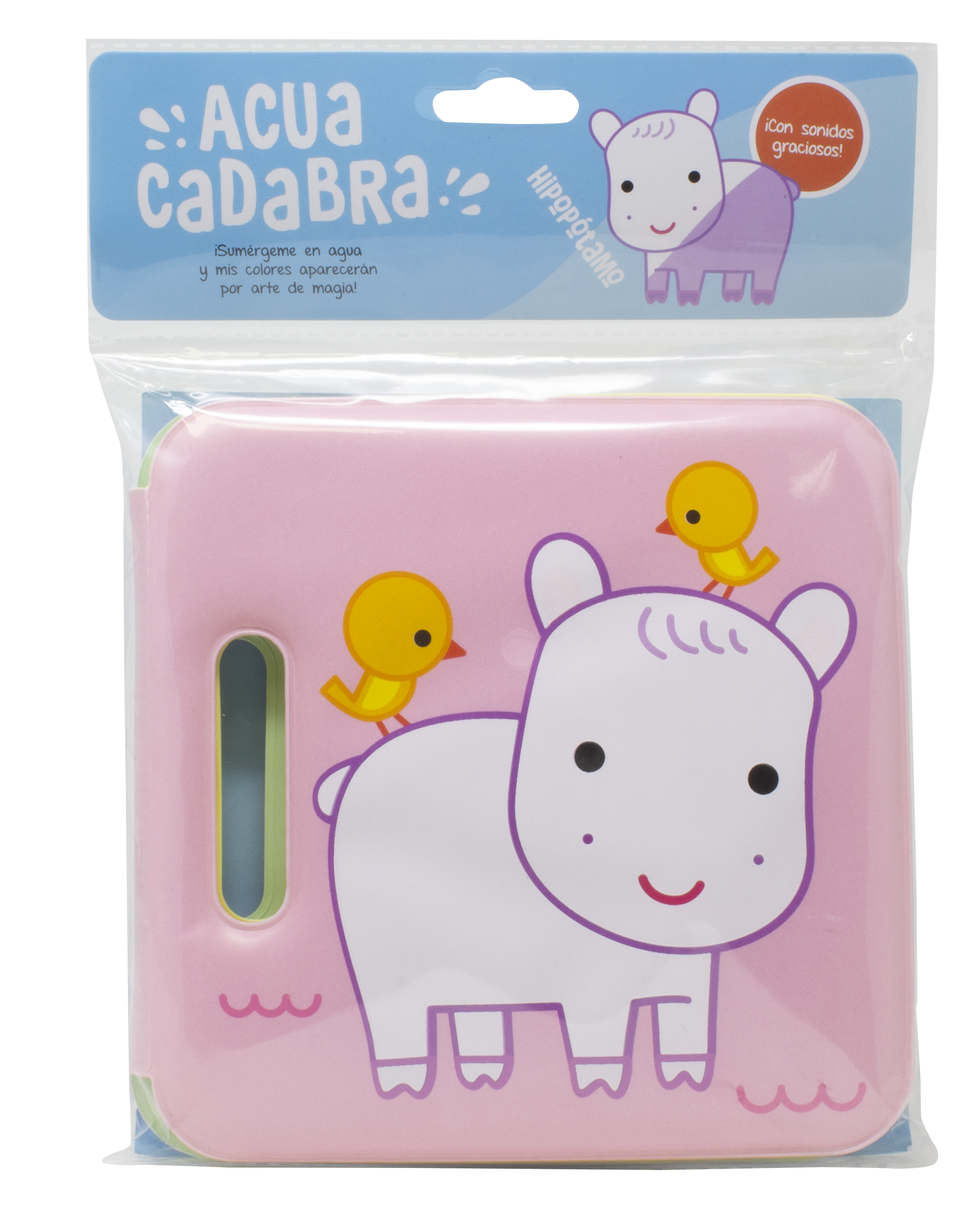 Acuacadabra. Hipopótamo: Libro de baño. YOYO (Yoyo) 9788408297055