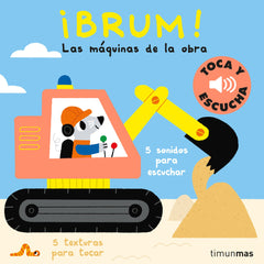 ¡Brum! Toca y escucha. Marion Billet (Timun Mas Infantil) 9788408238836
