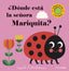 ¿Dónde está la señora Mariquita?: Solapas de tela y un espejo
