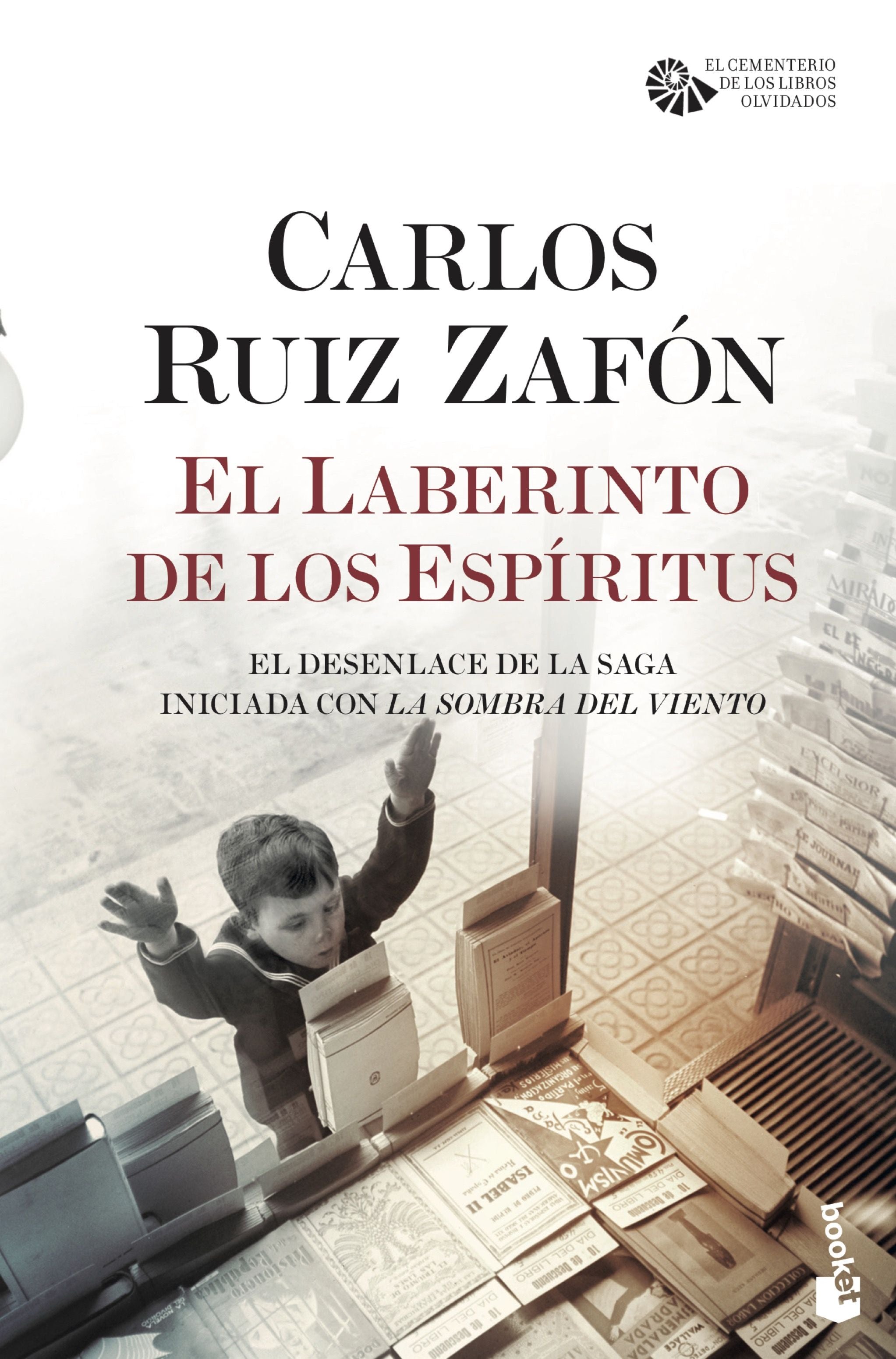 El Laberinto de los Espíritus: El cementerio de los libros olvidados, 4. Carlos Ruiz Zafón (Booket) 9788408241324