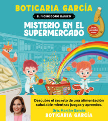 El microscopio mágico. Misterio en el supermercado. Boticaria García (Destino Infantil & Juvenil) 9788408300588