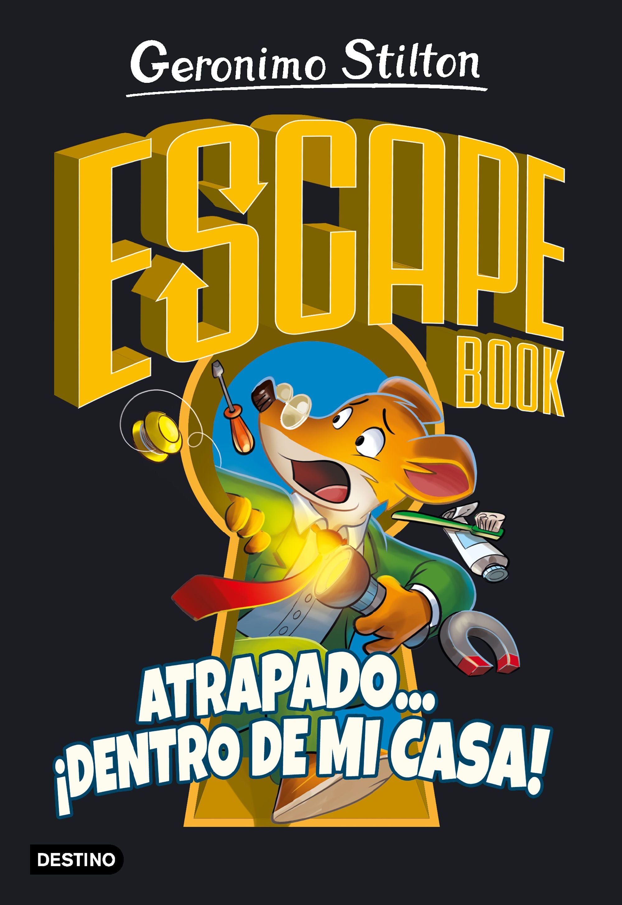 Escape book. Atrapado... ¡dentro de mi casa!. Geronimo Stilton (Destino Infantil & Juvenil) 9788408222330
