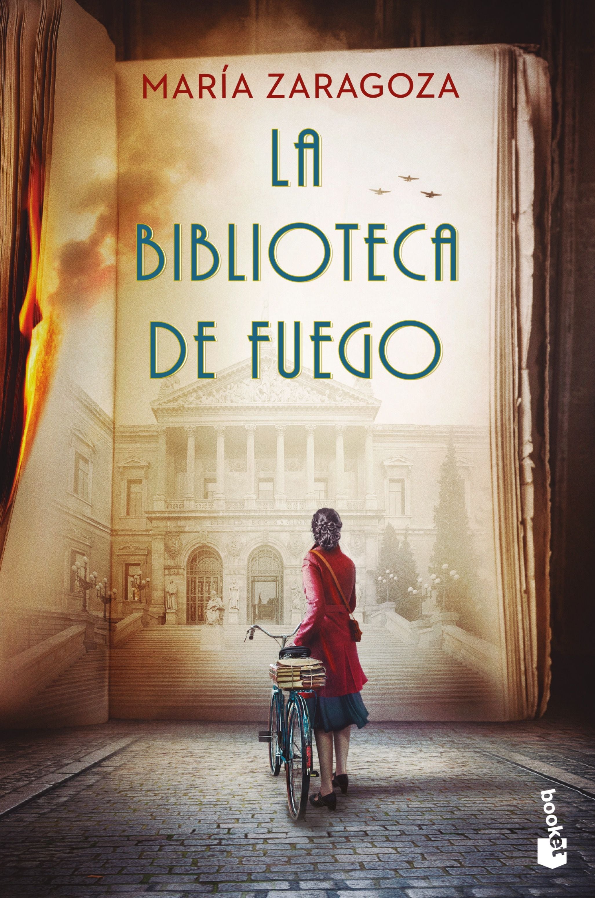 La biblioteca de fuego. María Zaragoza (Booket) 9788408270744
