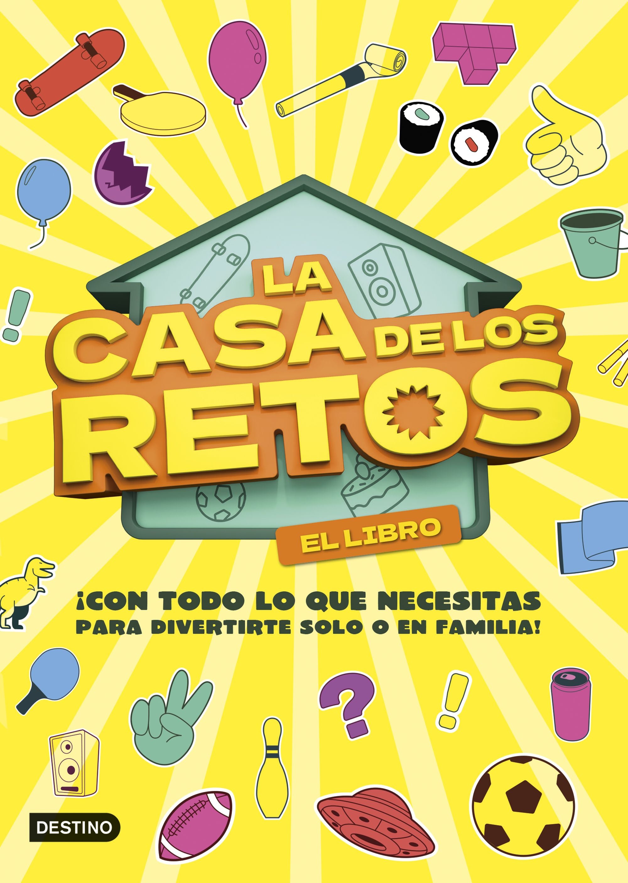 La Casa de los Retos. El libro. La Casa de los Retos (Destino Infantil & Juvenil) 9788408292036