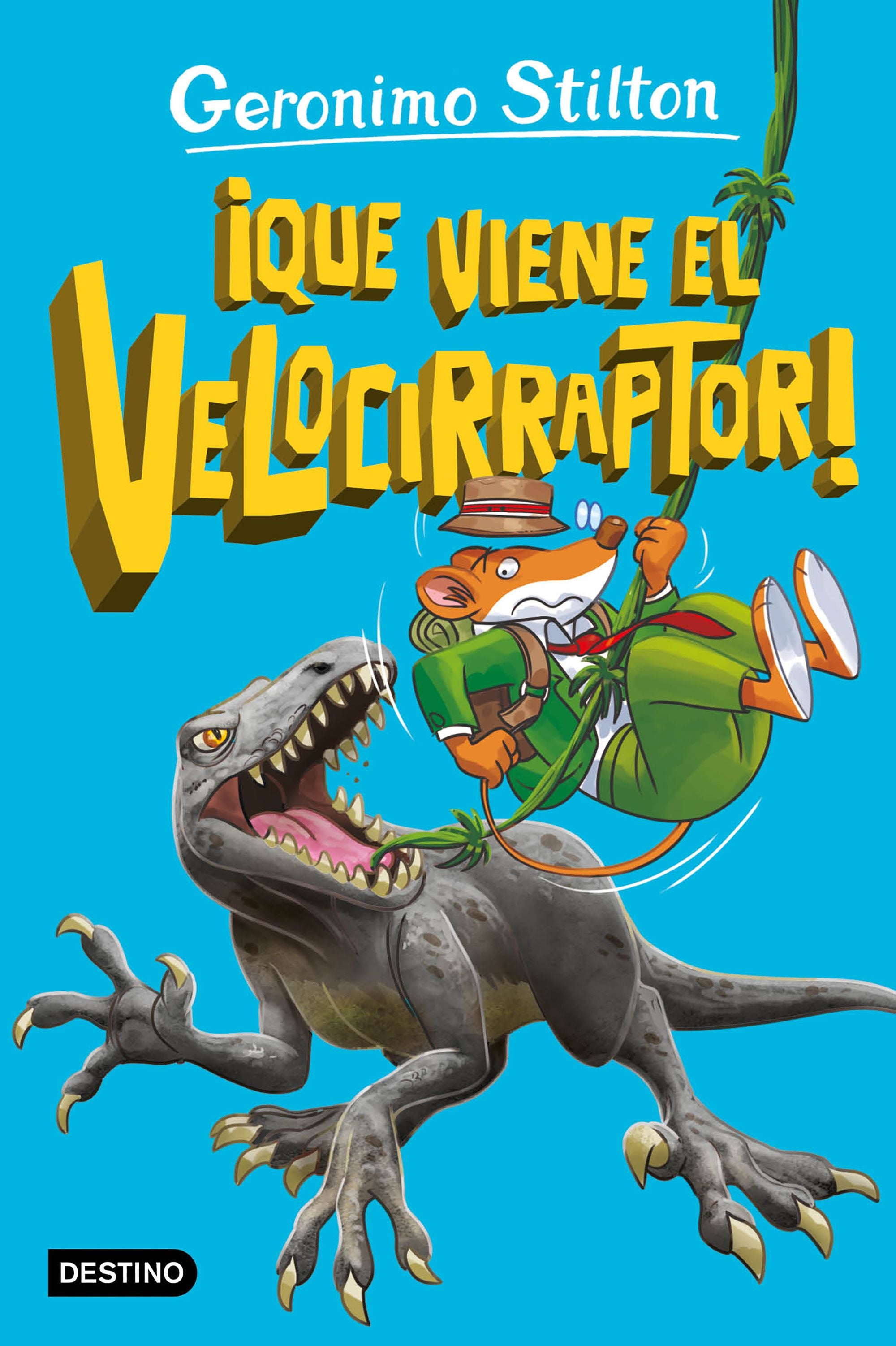 La isla de los dinosaurios 3. ¡Que viene el velocirraptor!. Geronimo Stilton (Destino Infantil & Juvenil) 9788408280873