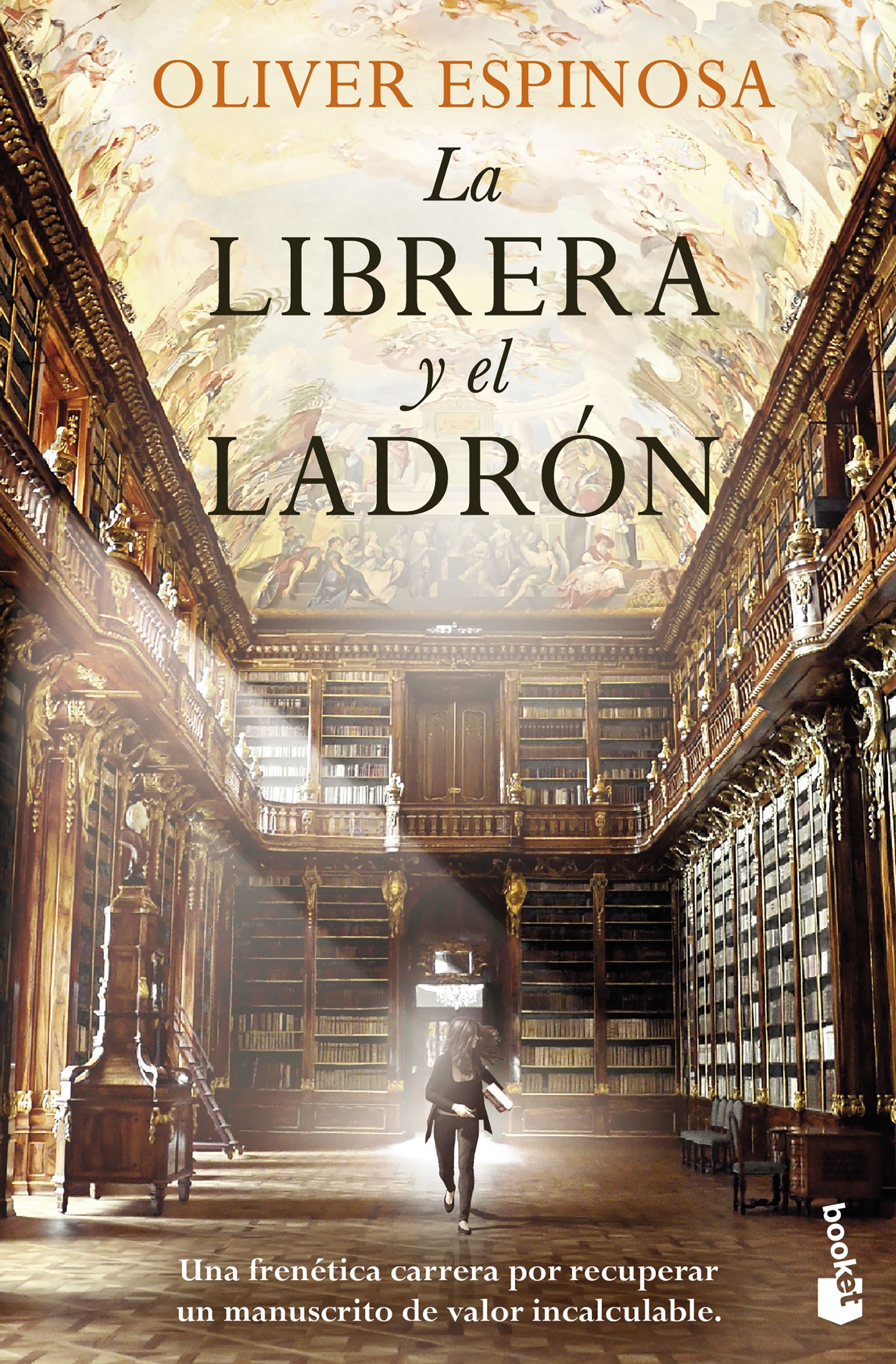 La librera y el ladrón. Oliver Espinosa (Booket) 9788408265023