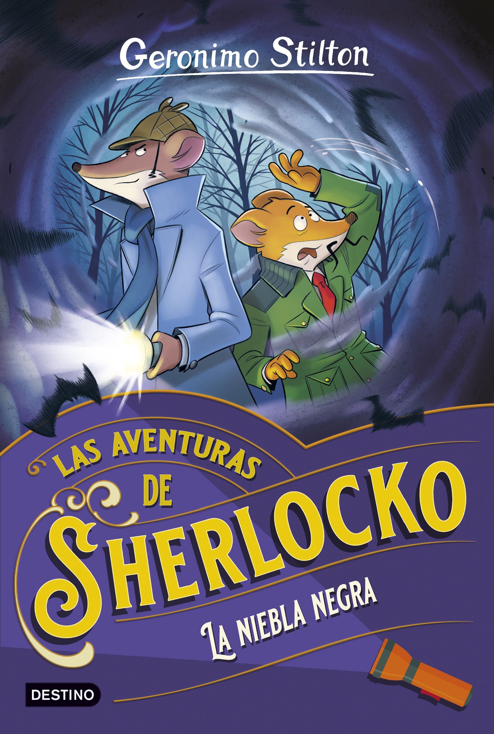 La niebla negra: Las aventuras de Sherlocko 3. Geronimo Stilton (Destino Infantil & Juvenil) 9788408250982
