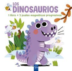 Lee y juega con puzles magnéticos. Los dinosaurios: 1 libro y 3 puzles magnéticos. YOYO (Yoyo) 9788408302056