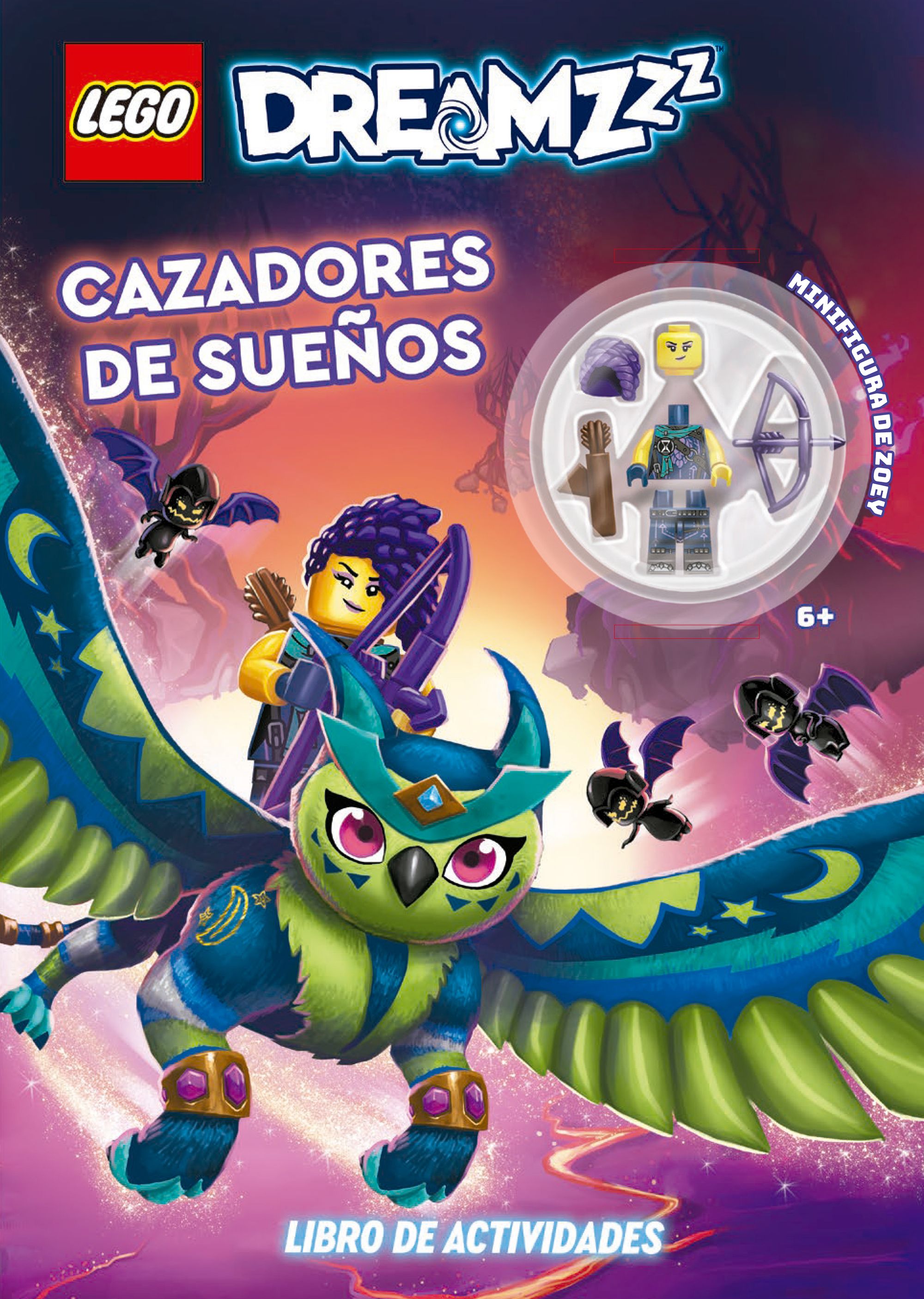 LEGO DreamZzz. Cazadores de sueños. Libro de actividades: Incluye una minifigura. Lego (Planeta Junior) 9788408277712