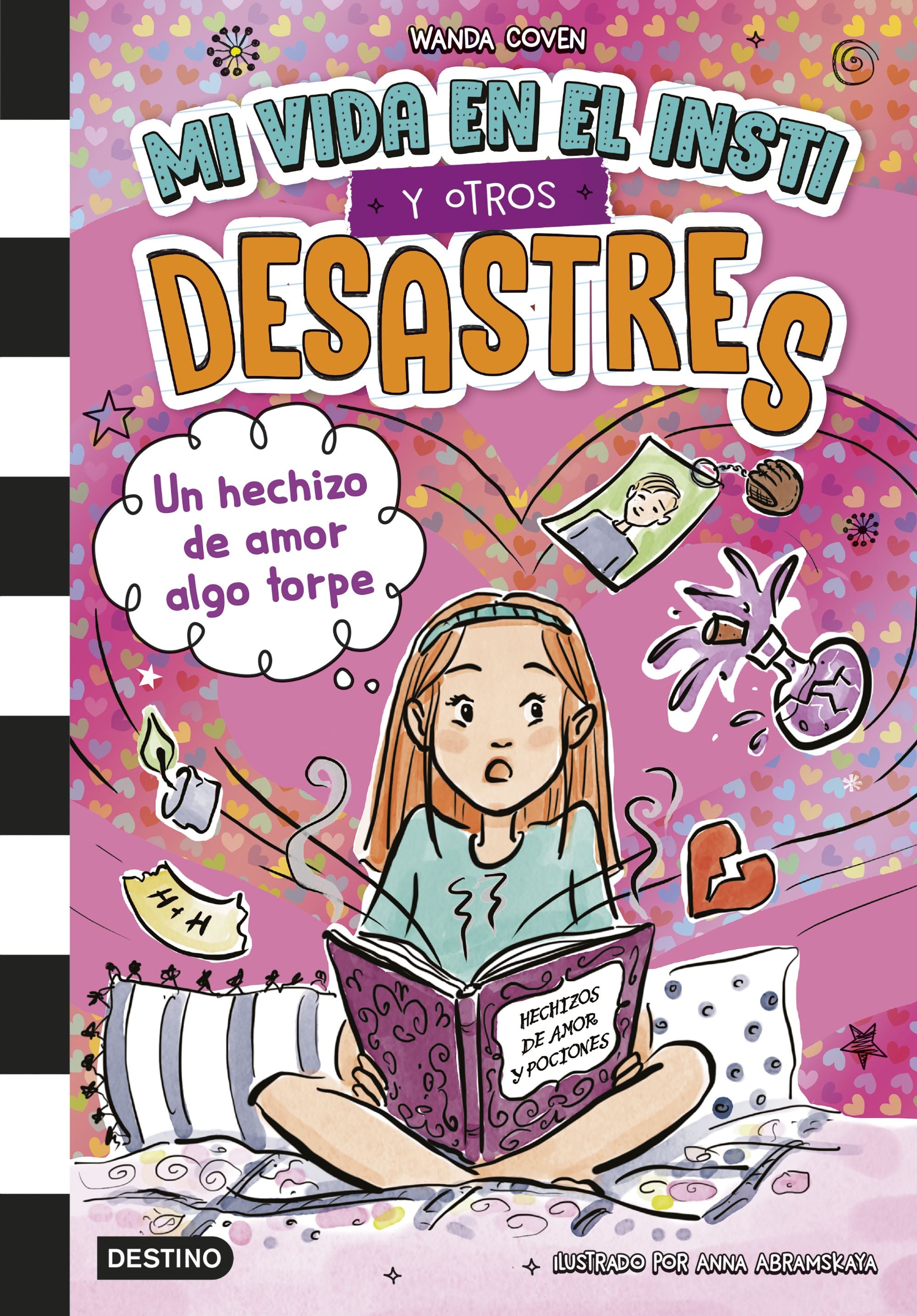 Mi vida en el insti y otros desastres 2. Un hechizo de amor algo torpe. Wanda Coven (Destino Infantil & Juvenil) 9788408305392