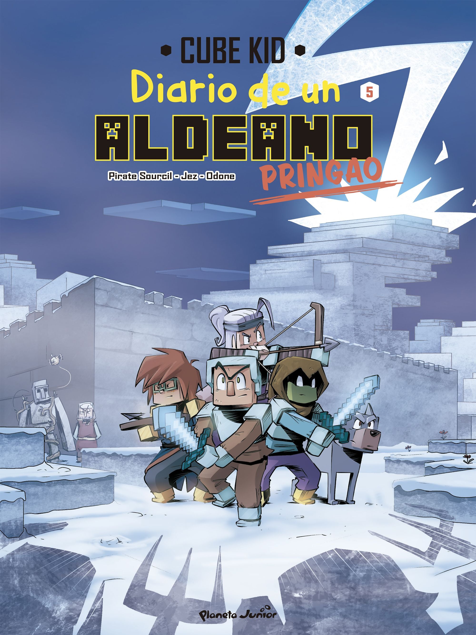 Minecraft. Diario de un aldeano pringao. Cómic 5: Un festín memorable. Cube Kid (Planeta Junior) 9788408271826