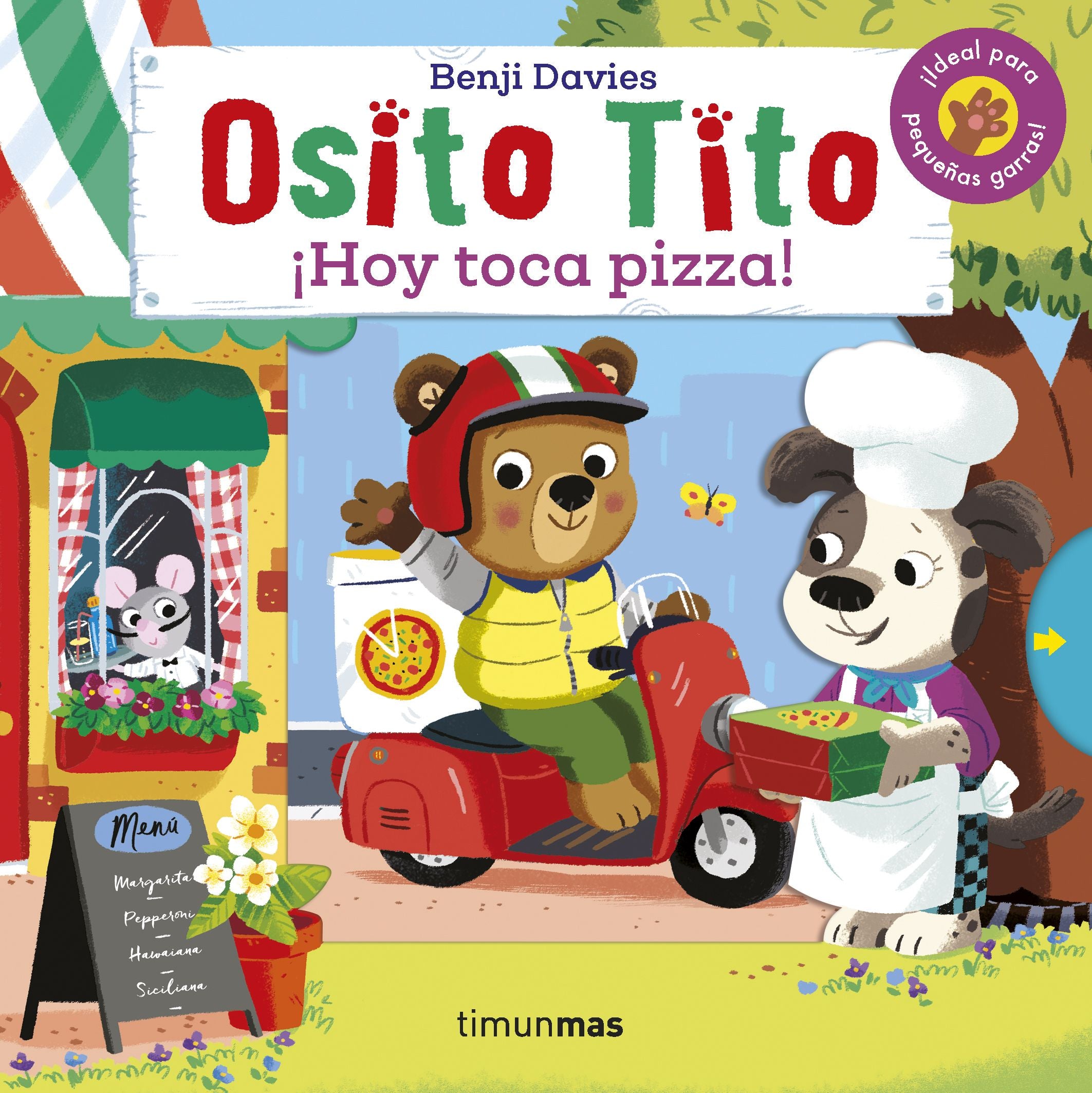 Osito Tito. ¡Hoy toca pizza!. Benji Davies (Timun Mas Infantil) 9788408233893
