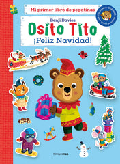 Osito Tito. Mi primer libro de pegatinas. ¡Feliz Navidad! (Timun Mas Infantil) 9788408273035