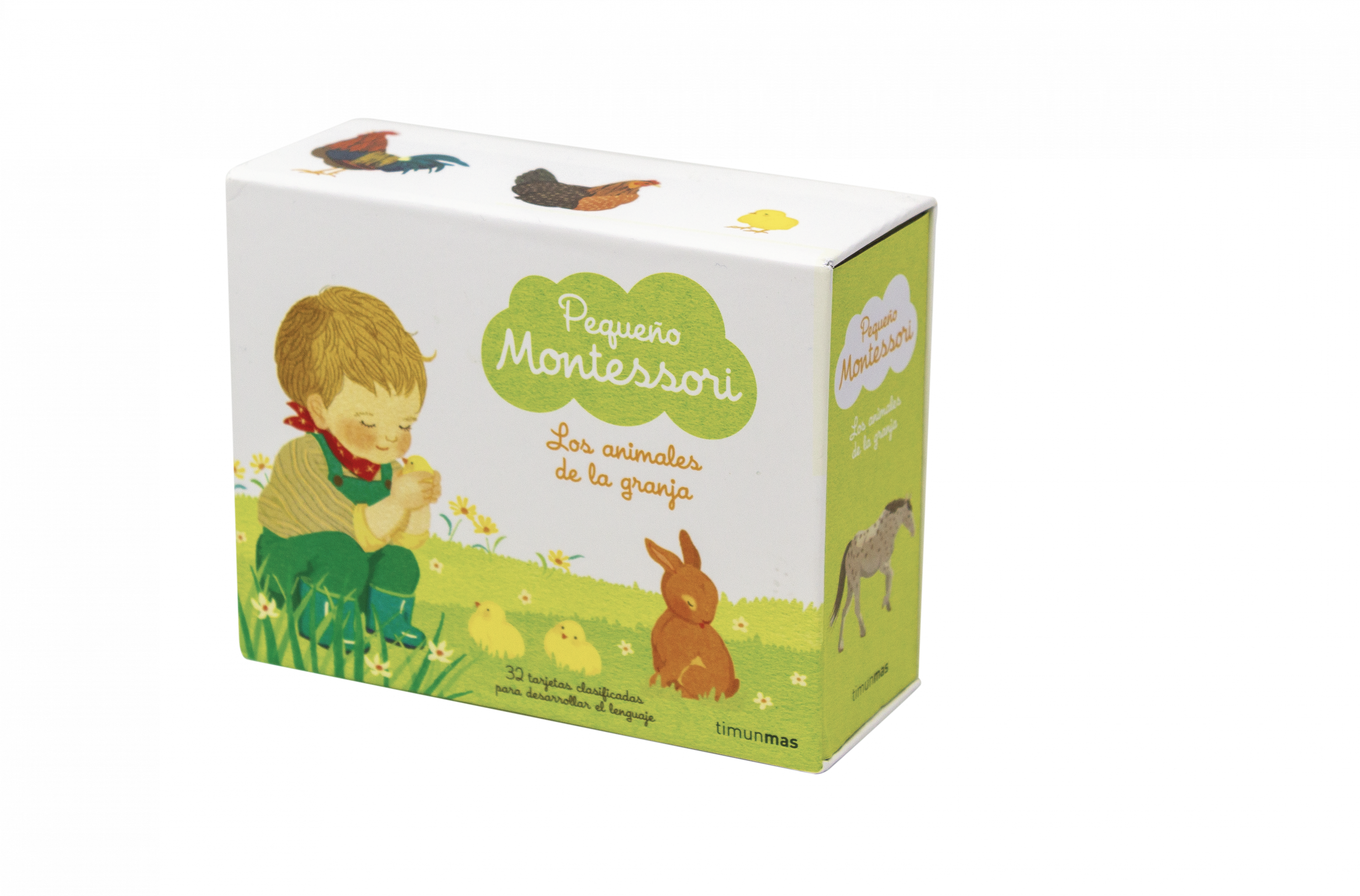 Pequeño Montessori. Los animales de la granja. Varios Autores (Timun Mas Infantil) 9788408221289
