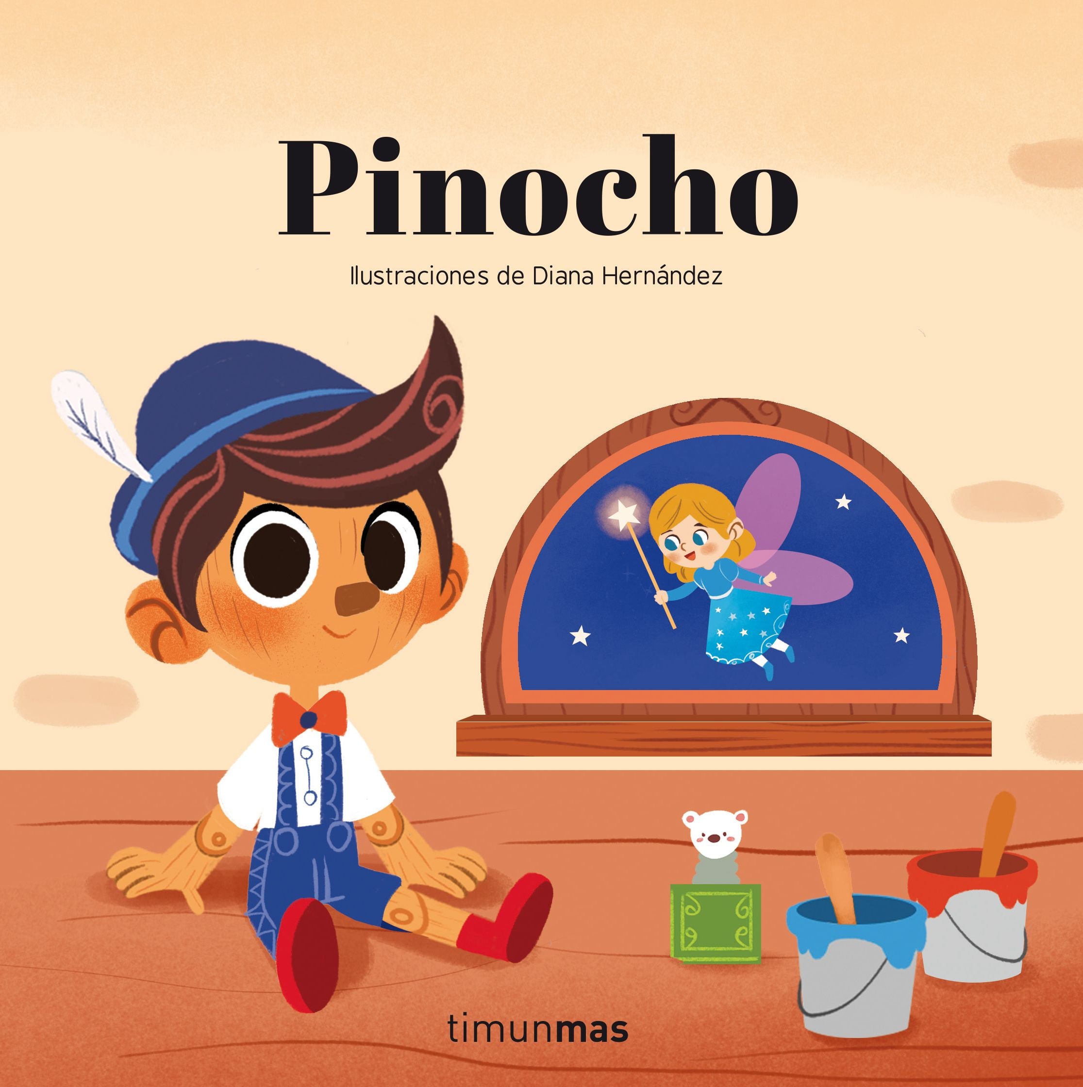 Pinocho. Cuento con mecanismos: Ilustraciones de Diana Hernandez. Diana Hernández (Timun Mas Infantil) 9788408263975