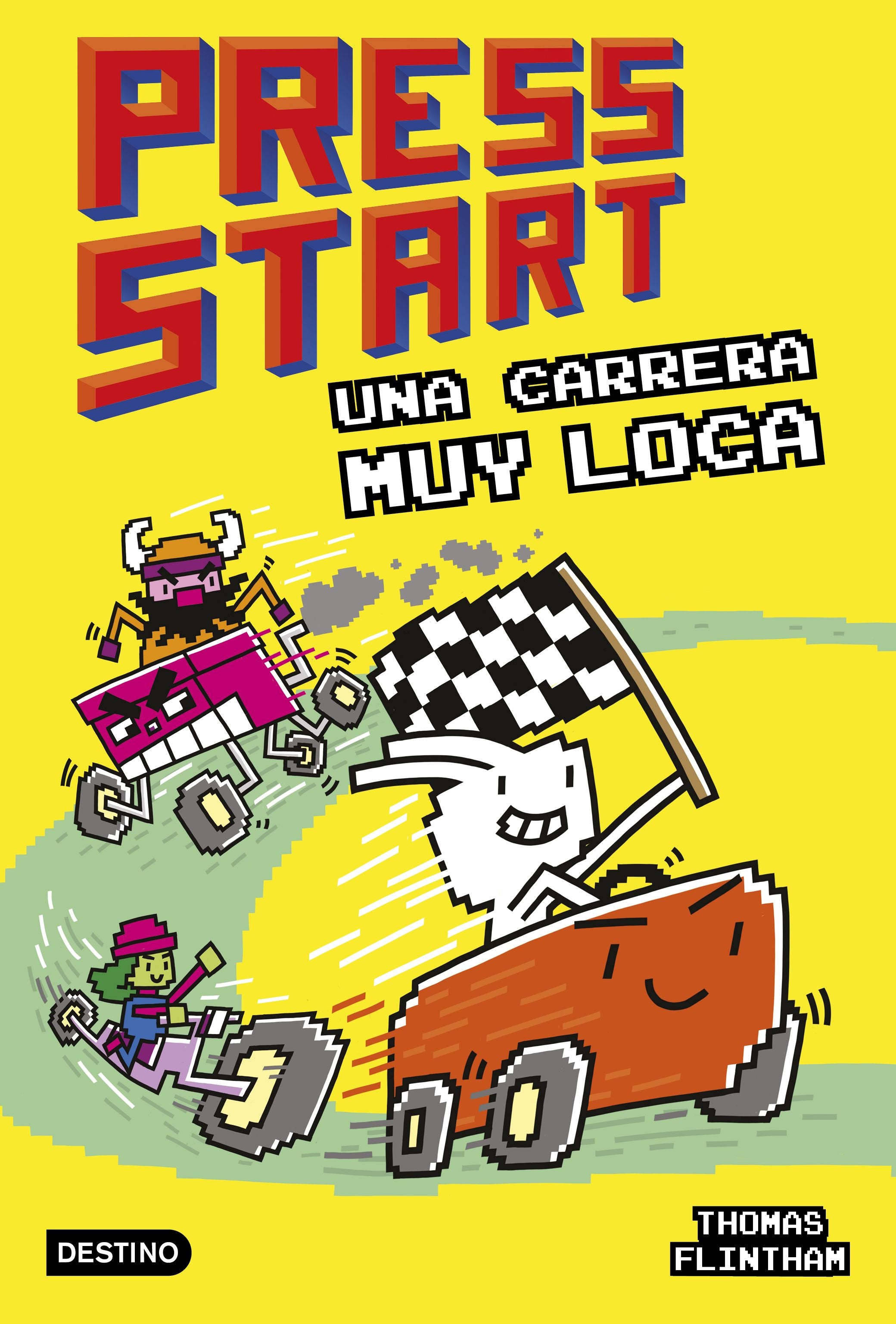 Press Start 3. Una carrera muy loca. Thomas Flintham (Destino Infantil & Juvenil) 9788408253952