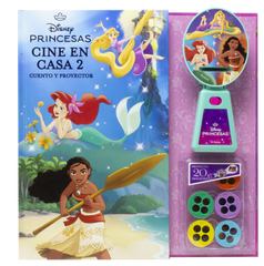 Princesas. Cine en casa 2: Cuento y proyector. Disney (Libros Disney) 9788410029187