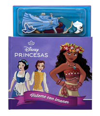 Princesas. Vísteme con imanes: Libro magnético. Disney (Libros Disney) 9788410029408