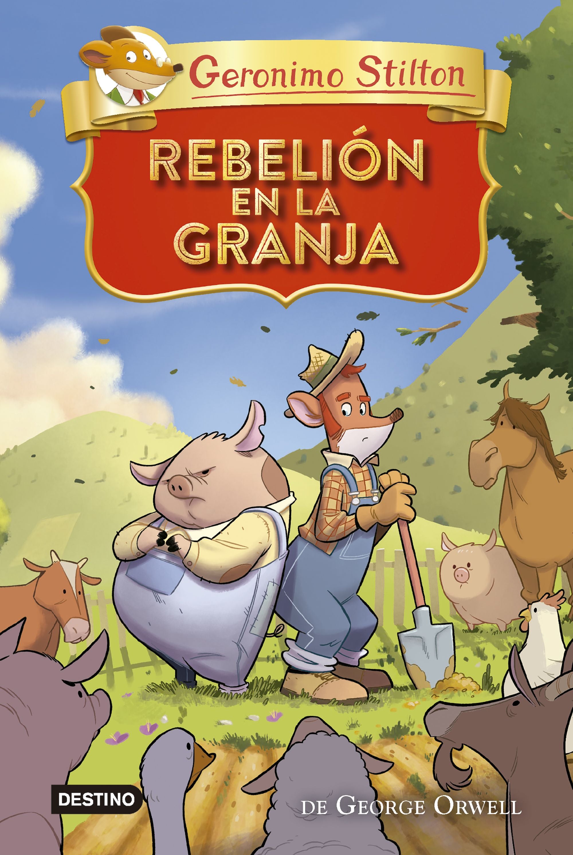 Rebelión en la granja. Geronimo Stilton (Destino Infantil & Juvenil) 9788408299646