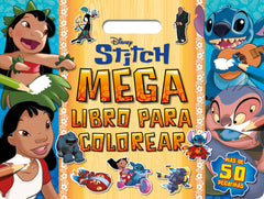 Stitch. Megalibro para colorear: Con pegatinas. Disney (Libros Disney) 9788410029279