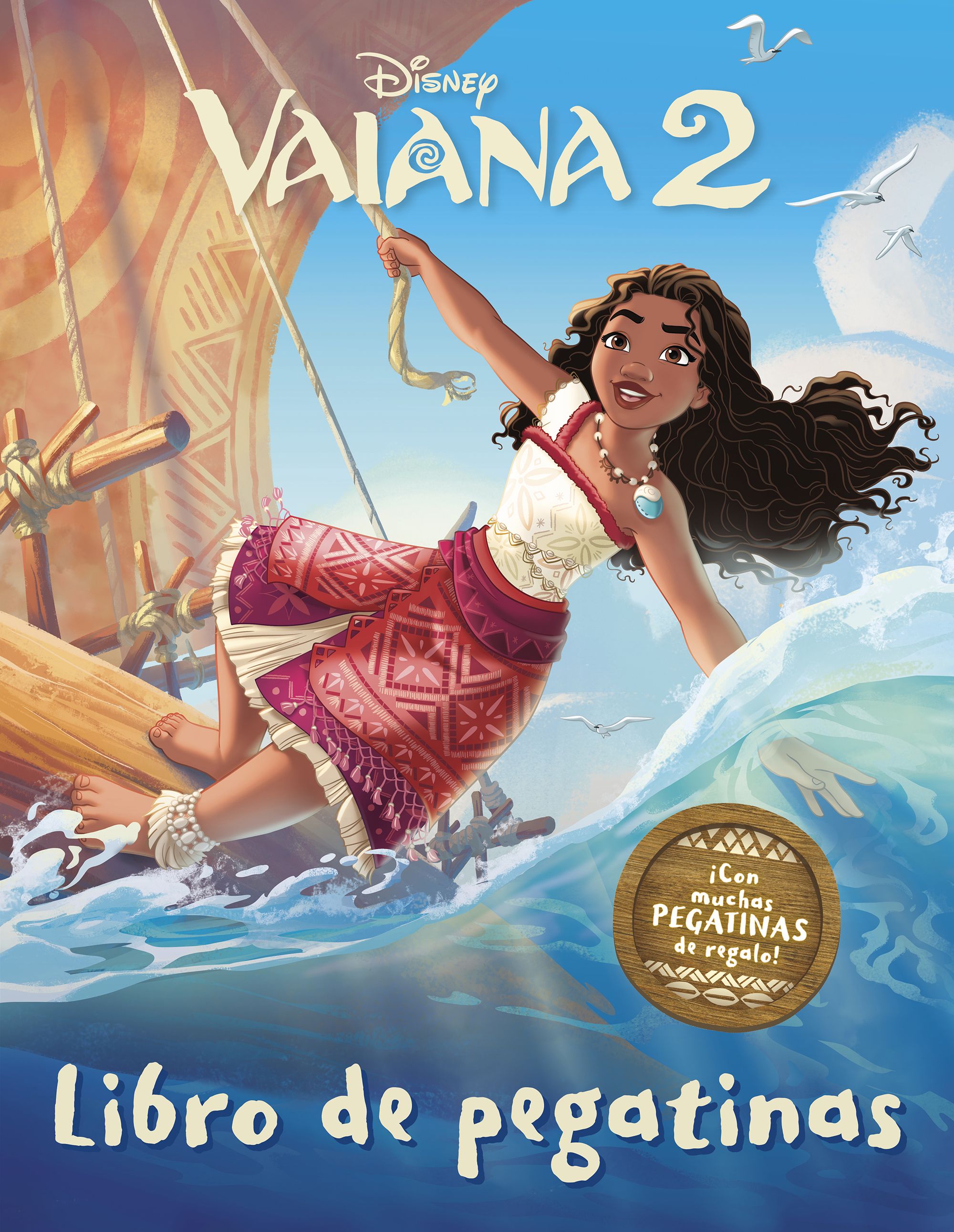 Vaiana 2. Libro de pegatinas. Disney (Libros Disney) 9788410029453
