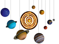 ✅ PUZZLE 3D SISTEMA PLANETARIO ROUND SHAPED 11668