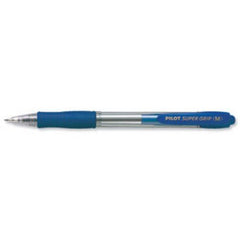 ✅  BOLIGRAFO PILOT SUPERGRIP AZUL CAJA 12 UNIDADES