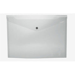 ► SOBRE PORTADOCUMENTOS PP A4 CON BROCHE TRANSPARENTE - Caja 12 unidades