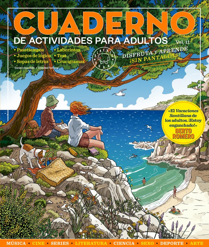 ► Cuaderno Blackie Books. Vol. 11: Cuaderno de actividades para adultos - 9788419172150