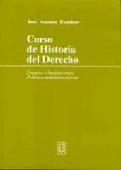 CURSO DE HISTORIA DEL DERECHO