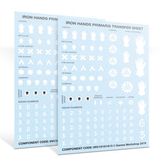 ✅ Mejoras y calcomanías de Primaris Iron Hands